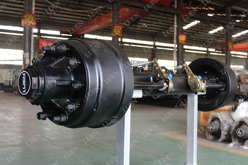 LUEN High Quality Semi-Trailer truck Part American Type Axle with Load 13t