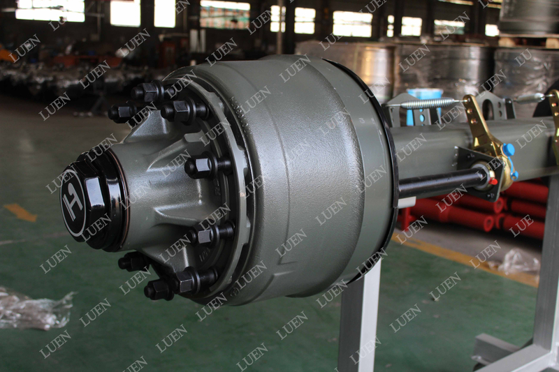 LUEN High Quality Semi-Trailer truck Part American Type Axle with Load 13t