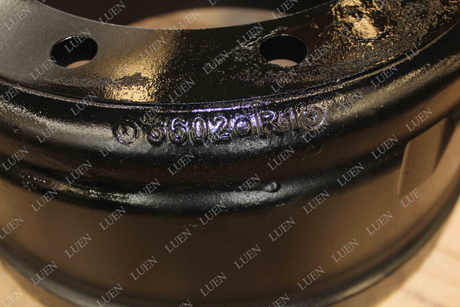 13 tons built-in brake drum fuwa trailer accessories