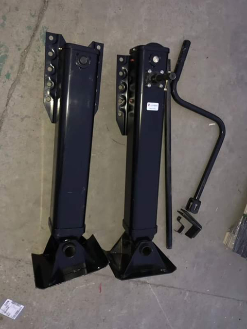 Good quality Semi Trailer 28T Retractable Trailer Landing Gear For Heavy Duty Truck