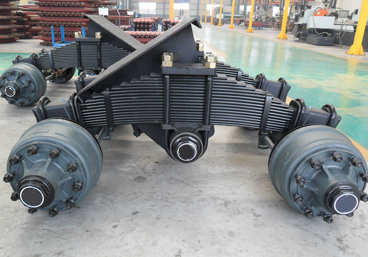 Luen Heavy Duty Trailer Axle independent suspension Bogie suspension 