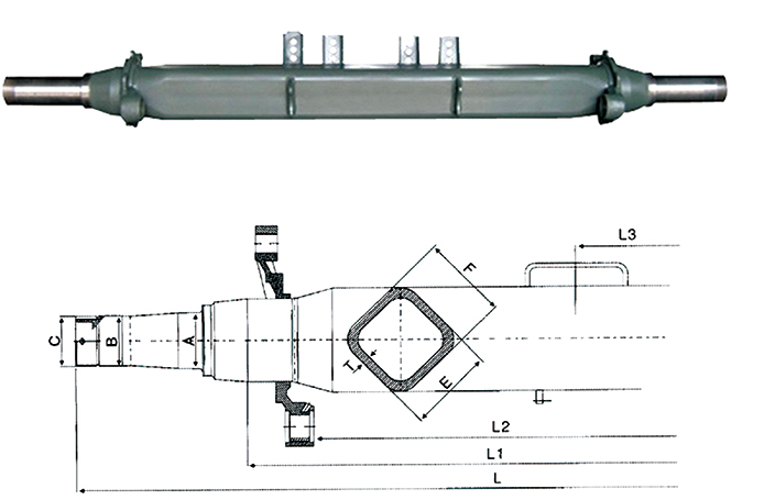 American Style Truck Axle Shaft Tube Near Me 