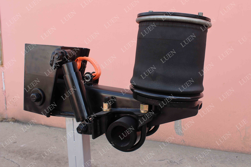 China Factory Supply High Quality Trailer Part Lifting Axle Semi Trailer American Type Air Suspension