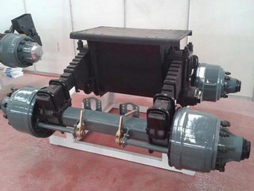 Luen Heavy Duty Trailer Axle independent suspension Bogie suspension 