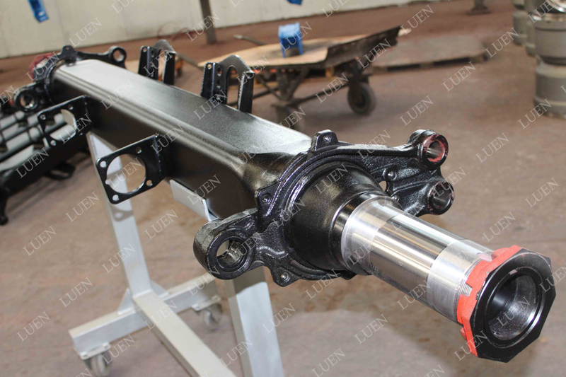 High Quality Low price trailer parts Axle Tube American Type Axle Beam from China factory