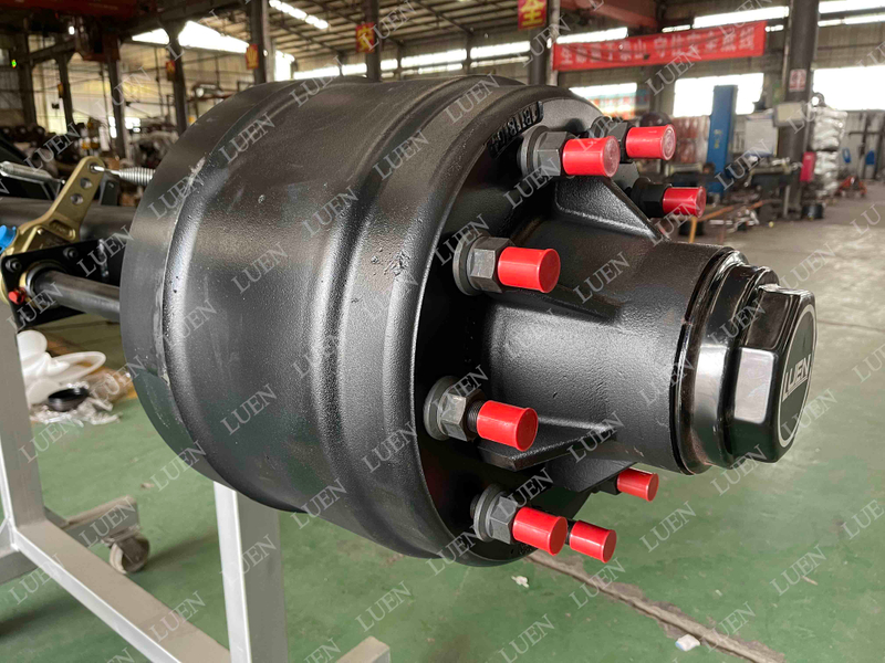 China factory outlet Hot Sale Heavy Truck semi-trailer Parts American Type Axle load 13t 16t 20t