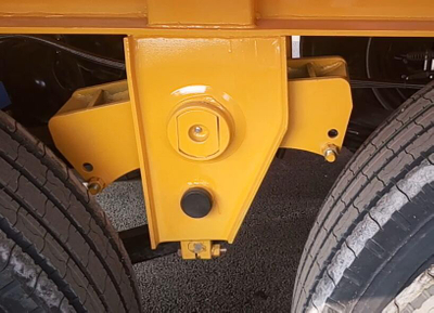 Semi-trailer standard FUWA type suspension middle hanger