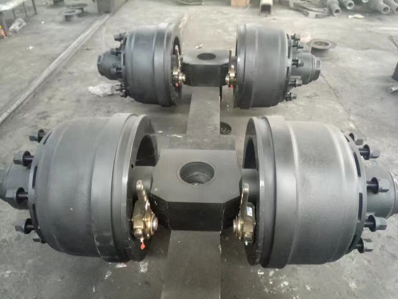 100T Tandem Axle Rigid Suspension