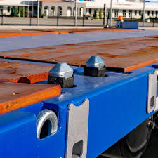 container trailer with twist lock