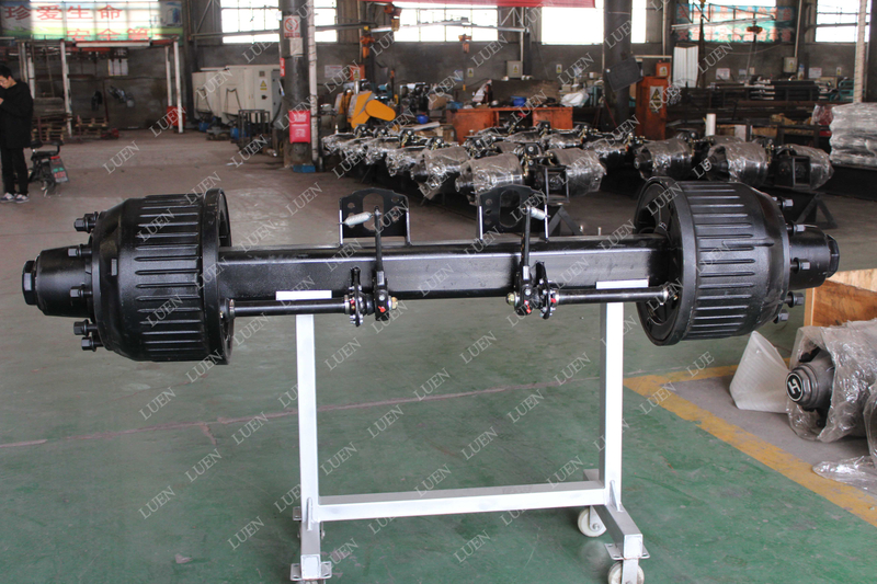 Specializing in the production of high-quality German trailer axles external drum trailer steering axles