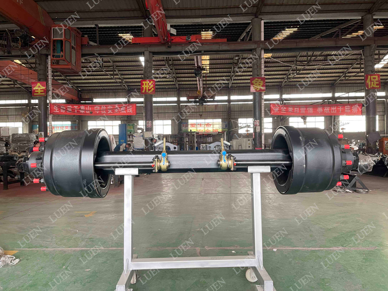 China factory outlet Hot Sale Heavy Truck semi-trailer Parts American Type Axle load 13t 16t 20t