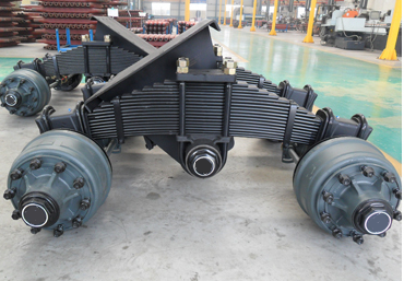 24T 28T 32T 36T Germany Drum Type Bogie Suspension for Semi Trailers And Trucks