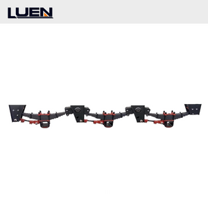 Reliable quality 3 Axle German Type Mechanical Suspension with factory price