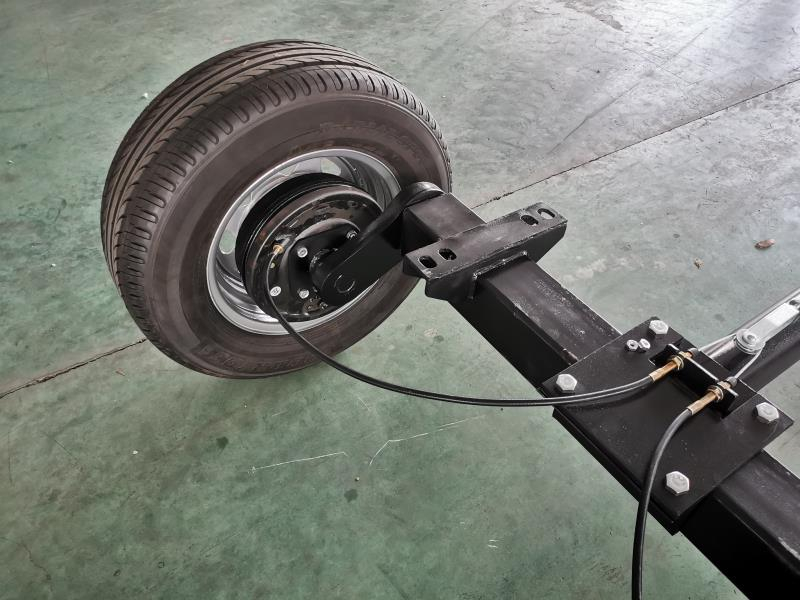  Trailer Torsion Axle with Mechanical Brake Drum And Bowden Cable