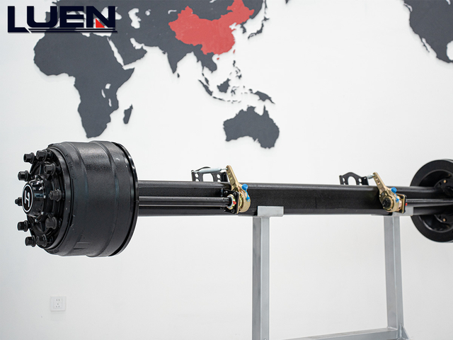 American Type Heavy Duty Trailer Axle Single Tires