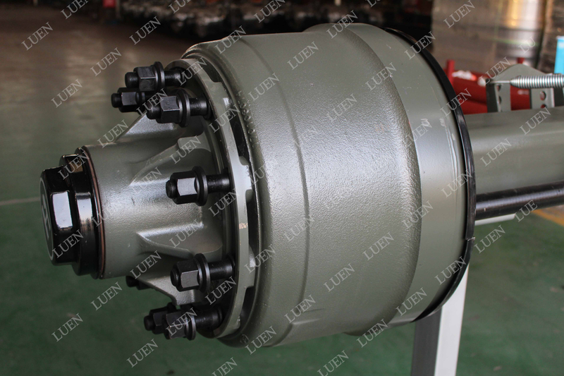 13T 16T Heavy Duty Fuwa Type Rear Semi Trailer Parts American Axle From China Manufacturer