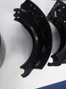 Trailer axle fittings high safety brake pads