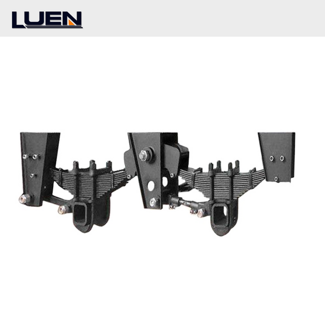 LUEN high quality Cheap Price Tandem Axles And 3 Axles German Type Trailer mechanical Suspension