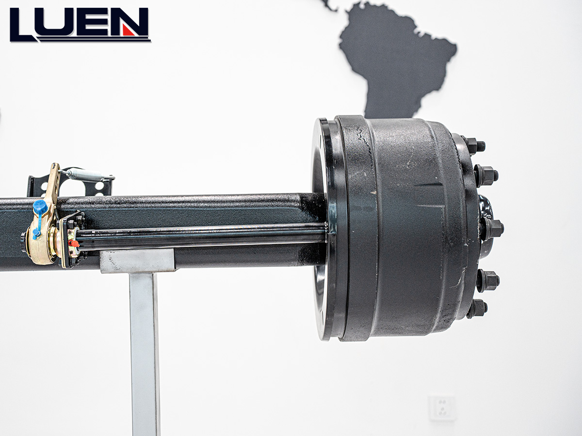 American Type Heavy Duty Trailer Axle Single Tires