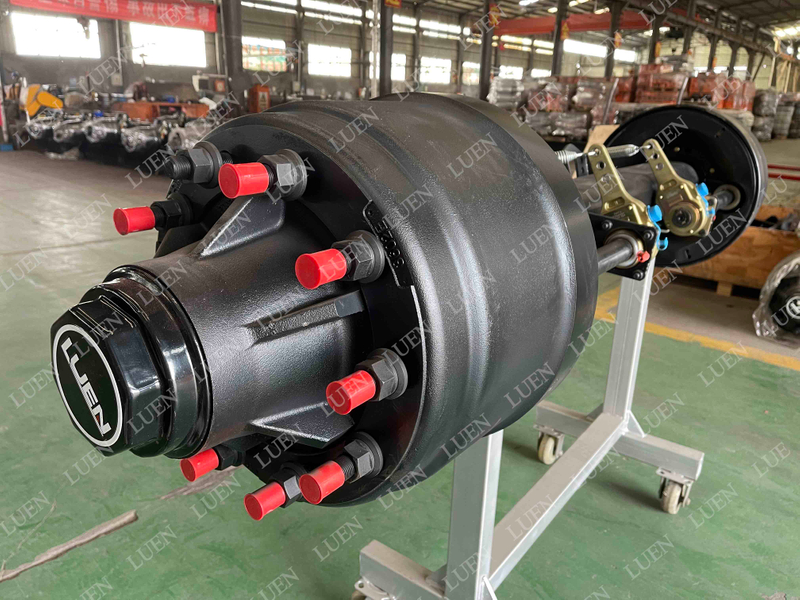 China factory outlet Hot Sale Heavy Truck semi-trailer Parts American Type Axle load 13t 16t 20t