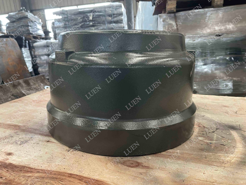 Trailer axle accessories American style 13t external brake drum fuwa