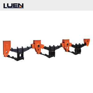 LUEN High Quality 3 Axles American Type Mechanical Suspension With Leaf Spring
