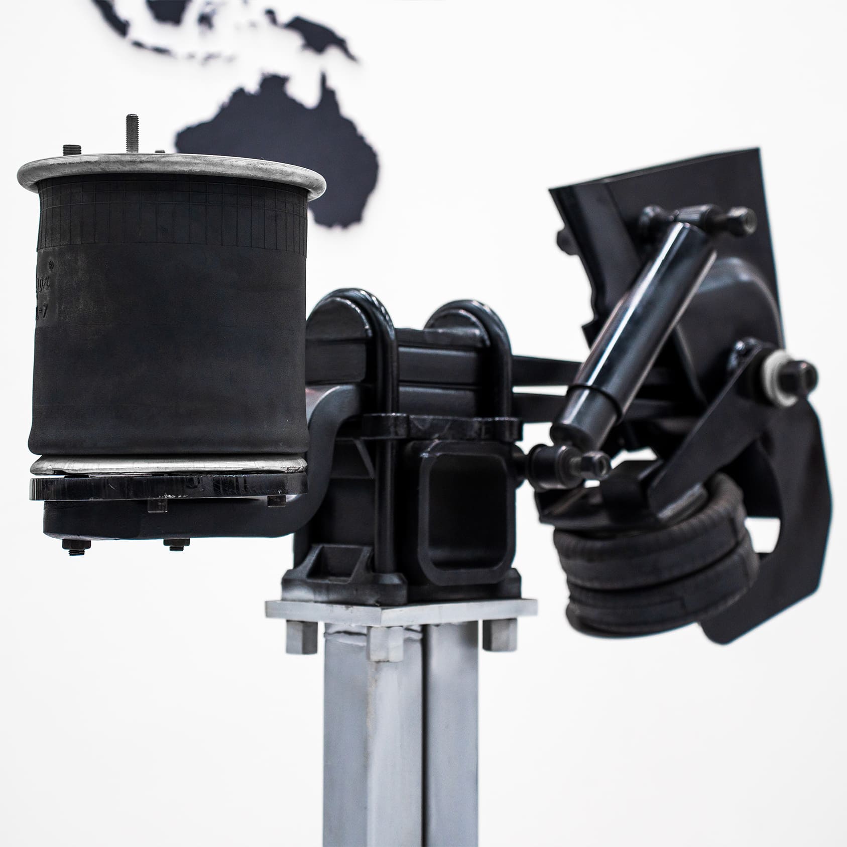 German Type Air Lift Ride Suspension Trailer