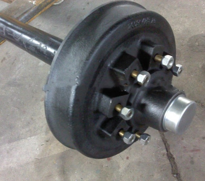 6000 Lbs Electric Brake Trailer Axle