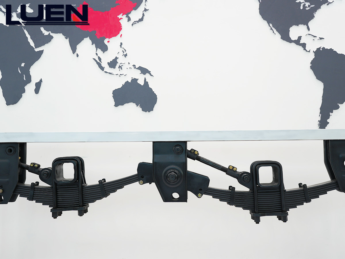 American Reverse Mounted Mechanical Suspension 2 Axle