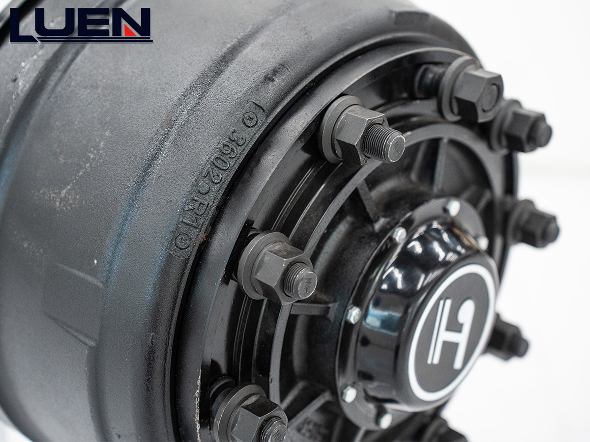 American Type Heavy Duty Trailer Axle Single Tires