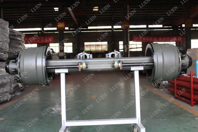 Hot Sale Heavy Truck Semi-trailer Parts American Type Axle Load 20t From Chinese Manufacturer