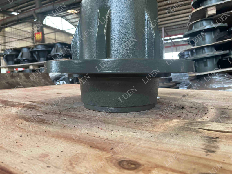 LUEN Hot Sell South Africa Market Fruehauf Trailer Axle Wheel Hub And Brake Drum Manufacturer