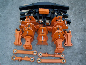 Trailer accessories 32t American mechanical suspension