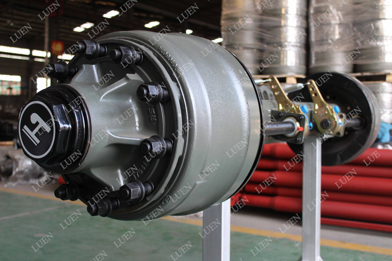 Hot Sale Heavy Truck Semi-trailer Parts American Type Axle Load 20t From Chinese Manufacturer