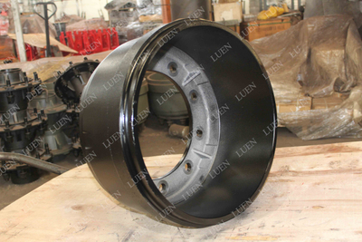 13 tons built-in brake drum fuwa trailer accessories