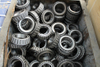 Axle bearings for trailer axles