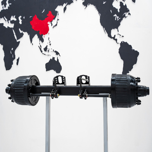 9T18T German Type Drum Trailer Axle