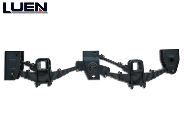 American Reverse Mounted Mechanical Suspension 2 Axle